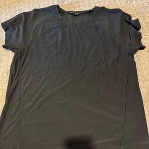 Athleta Black Short Sleeve Tee